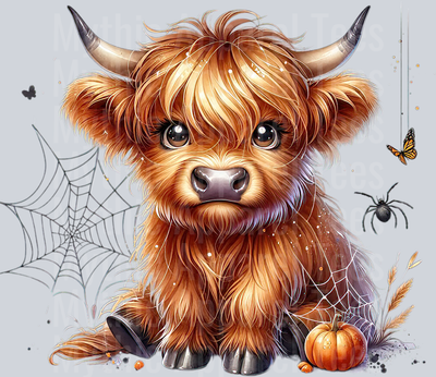 Halloween Highland Cow (9)