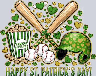 St Patricks Day Baseball