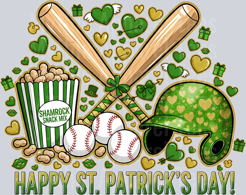 St Patricks Day Baseball
