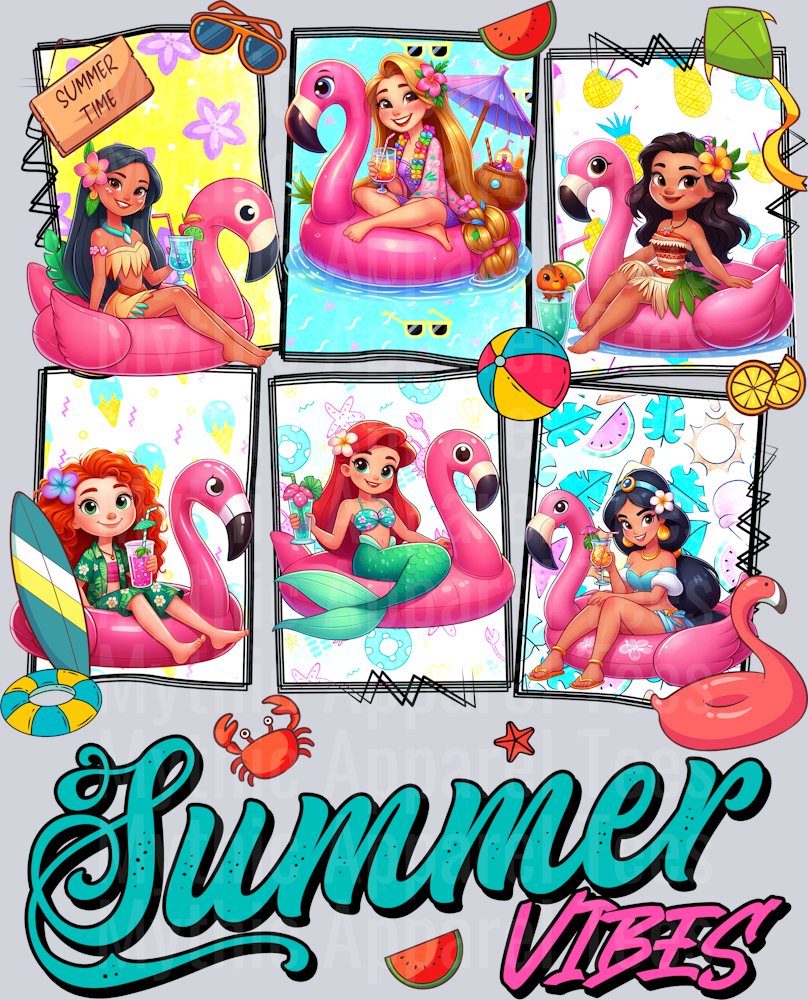 Princess Summer 5 Summer Vibes Disney