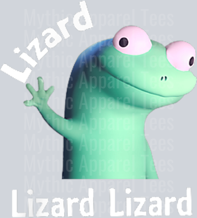 Lizard Lizard Lizard Funny Meme T-Shirt (2)