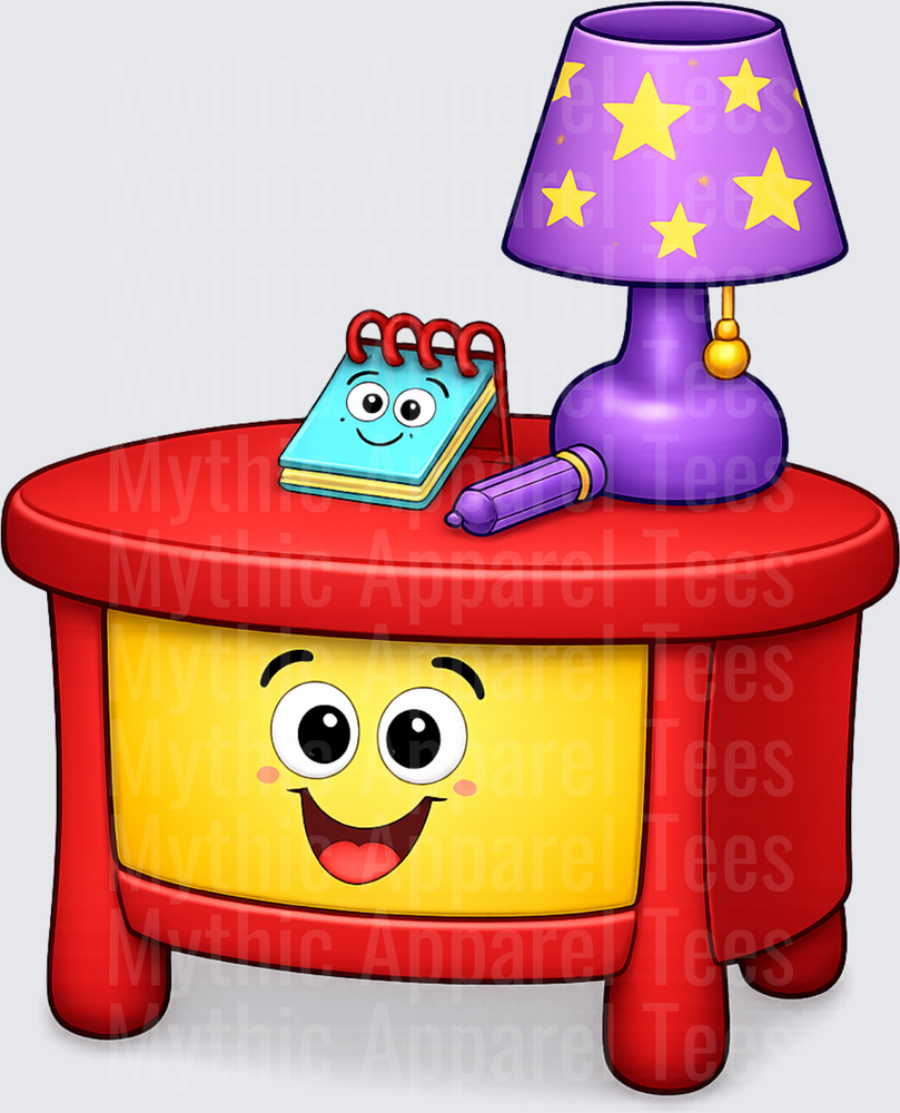 Blues Clues Handy Dandy Notebook Side Table Lamp Scene