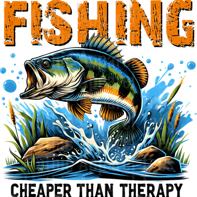 Fishing DTF Transfer