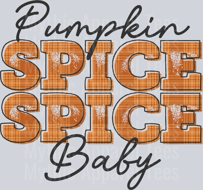 Pumpkin Spice Spice Baby DTF Fall Transfers