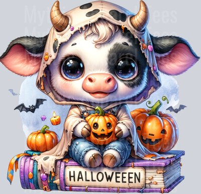 Spooky Highland Cow