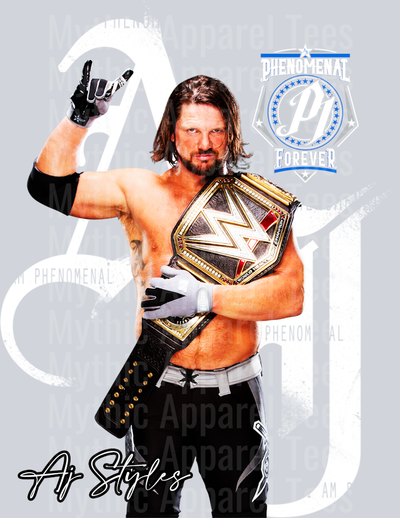 AJ STYLES WWE Superstars DTF WWE Transfers