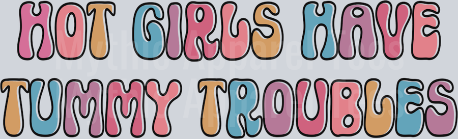 Hot Girls Have Tummy Troubles