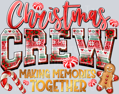 Christmas Crew Making Memories Together