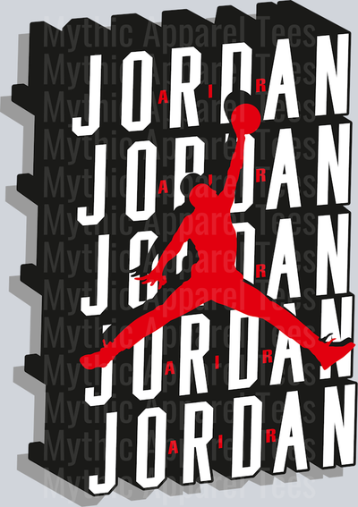 3D Jordans Michael Jordan Chicago Bulls Jordans Nike DTF Michael Jordan Transfers