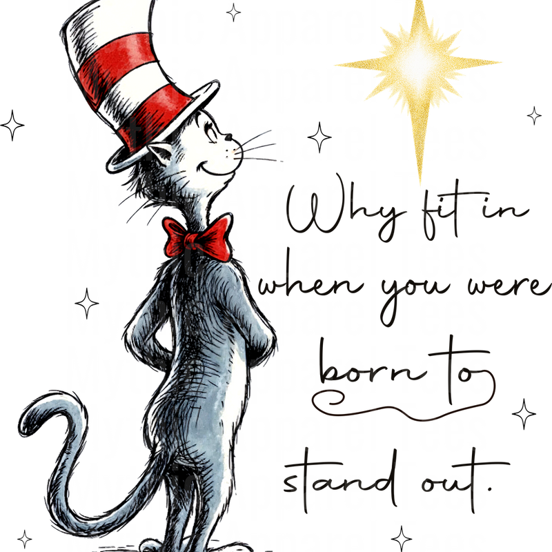 Dr Suess DTF Transfer