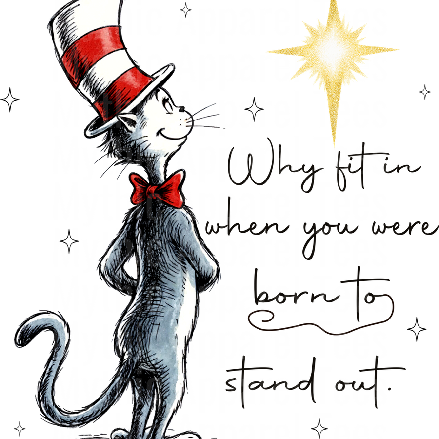 Dr Suess DTF Transfer
