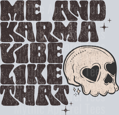 Me and Karma Vibe Like That Taylor Swift