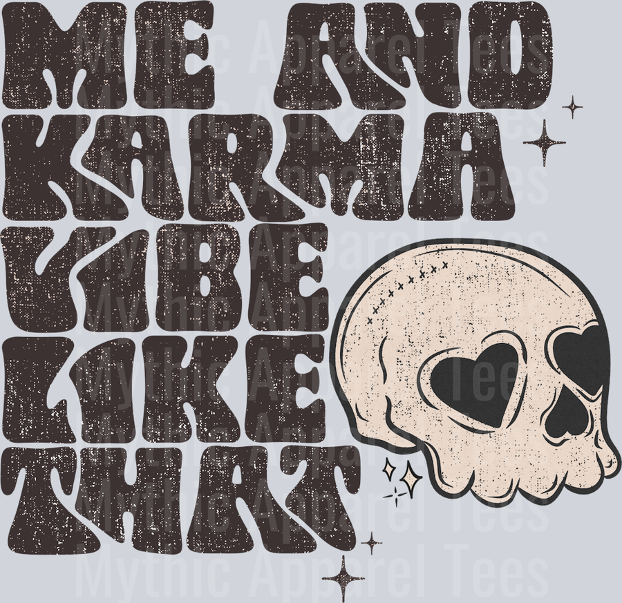 Me and Karma Vibe Like That Taylor Swift