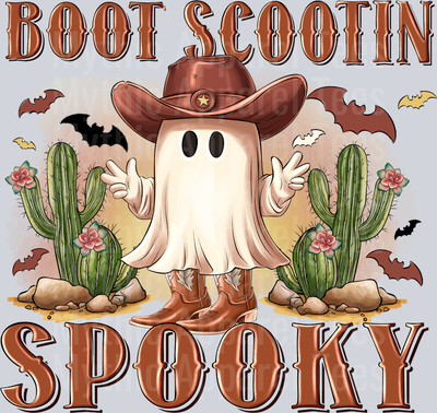 Boo Scootin Spooky Western Halloween