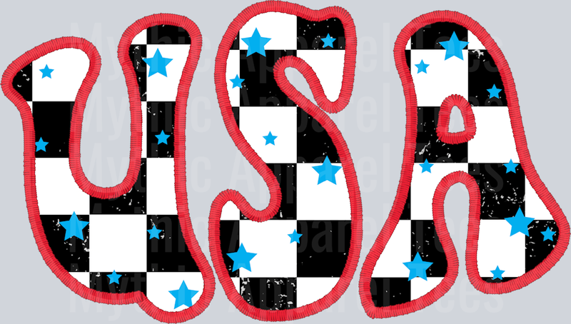 USA_Checkered