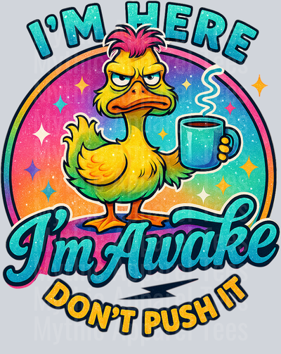 im here yellow duck