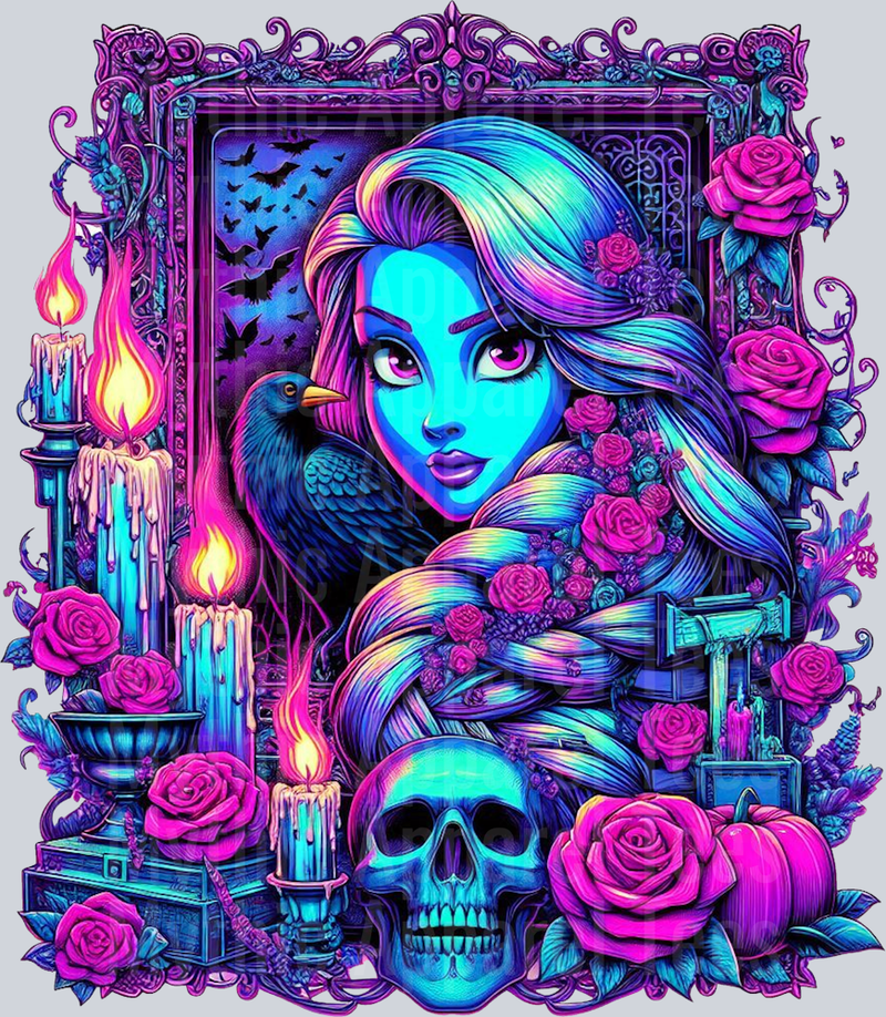 Rapunzel2 Disney Princess Tarot Card