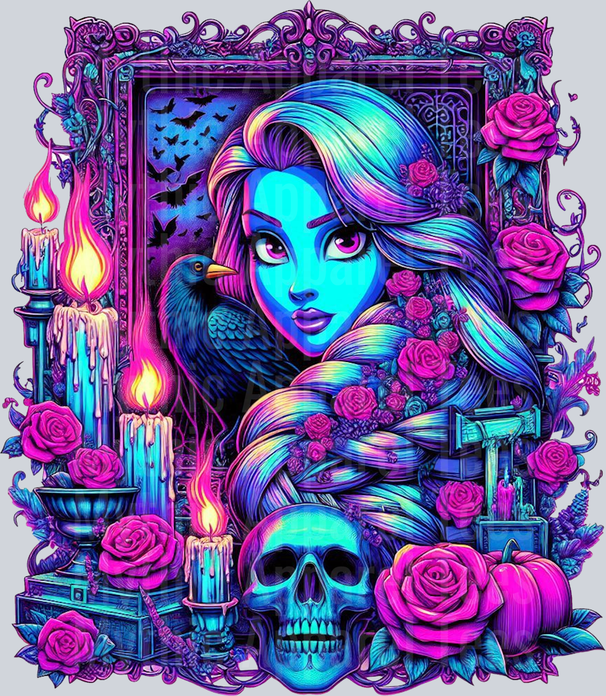 Rapunzel2 Disney Princess Tarot Card