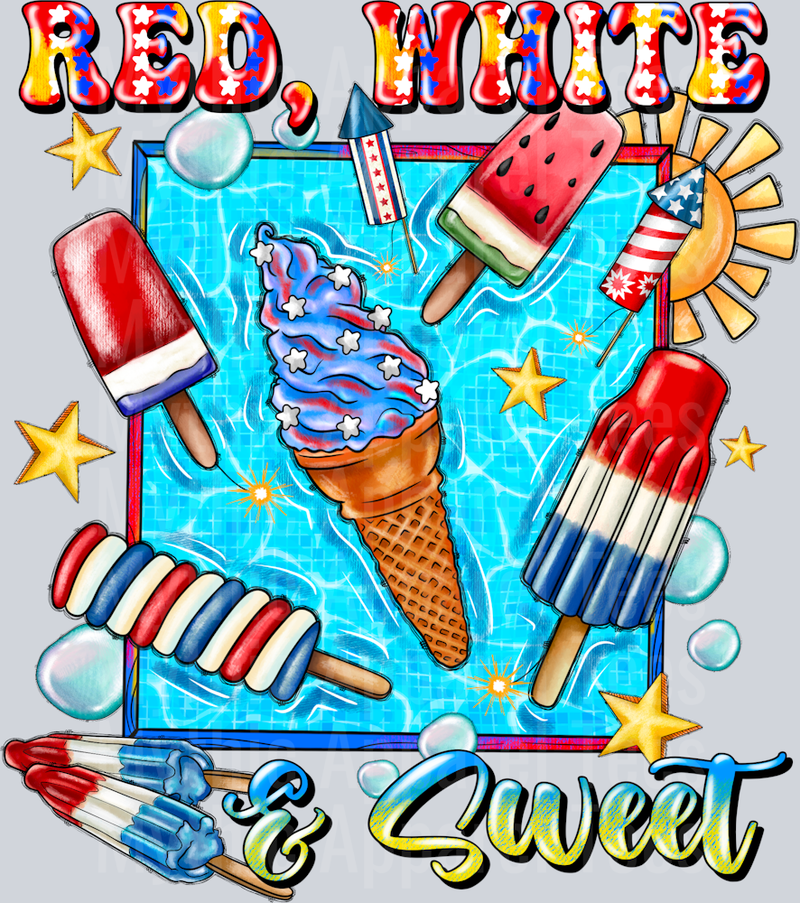 Red White Sweet Patriotic