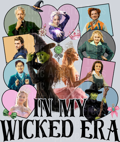 In MY Wicked Era DTF Wicked Transfers