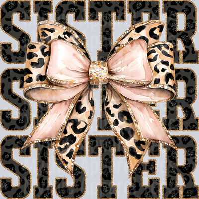 Leopard Bow Sister
