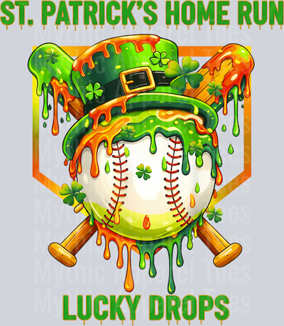 St Patricks Day Baseball
