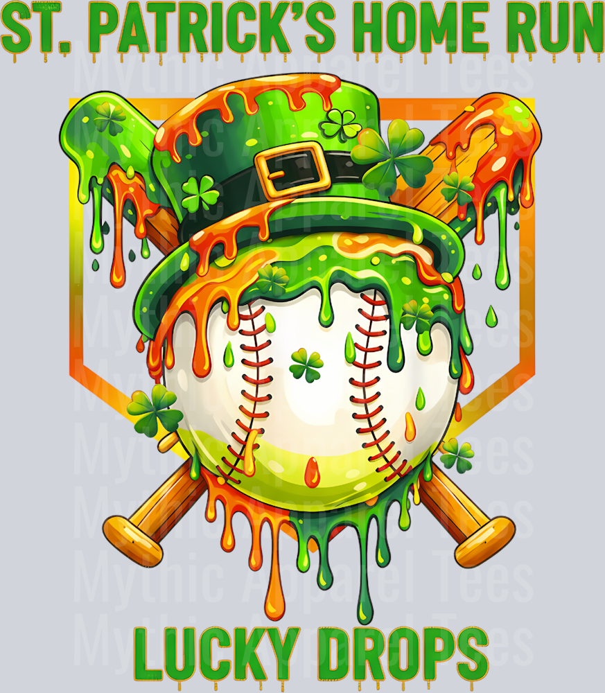 St Patricks Day Baseball