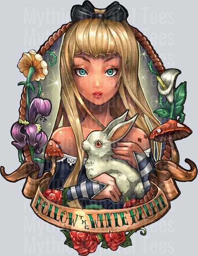 Alice Tattooed Baddies Disney Princess DTF Disney Transfers