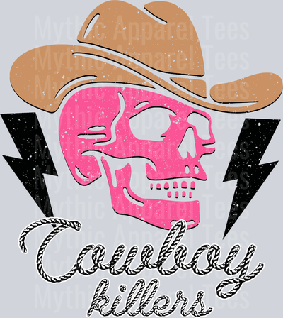 Cowboy Killers Skull Western