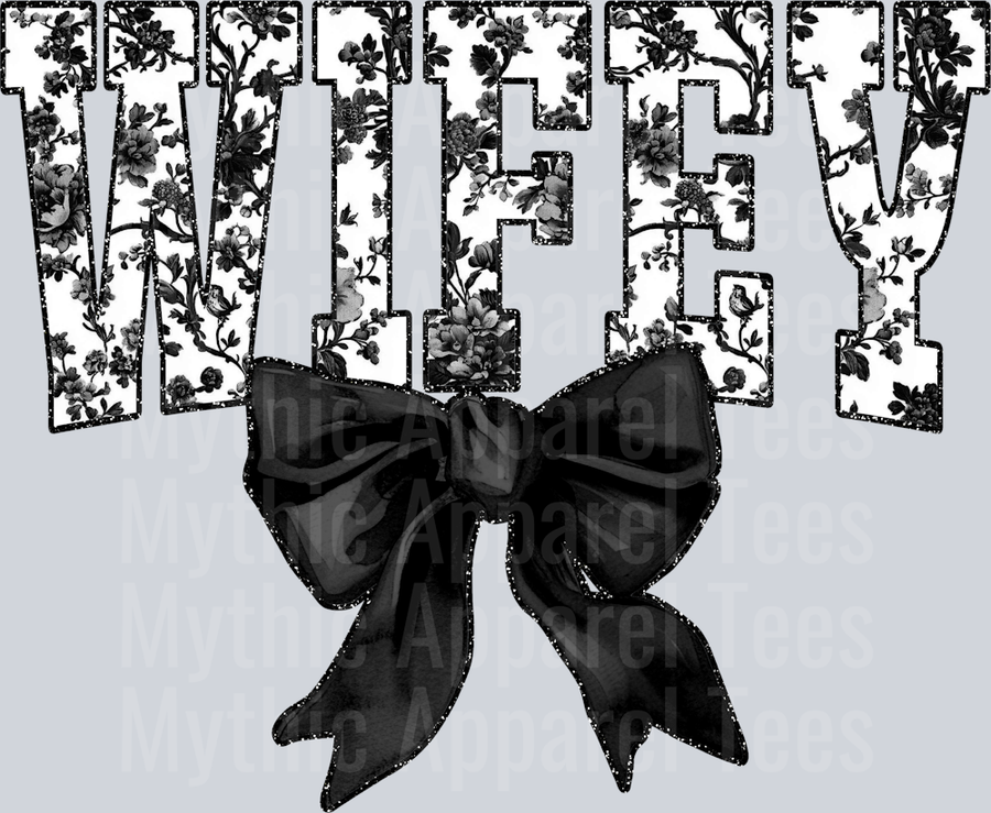 Black Toile Wifey