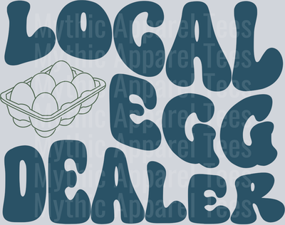 Local Egg Dealer Chicken Blue