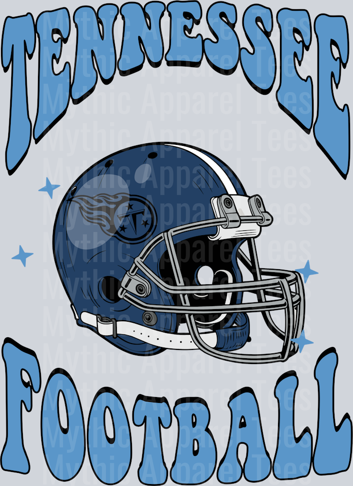 AZ1329 NFL FOOTBALL Tennessee Titans   football custom