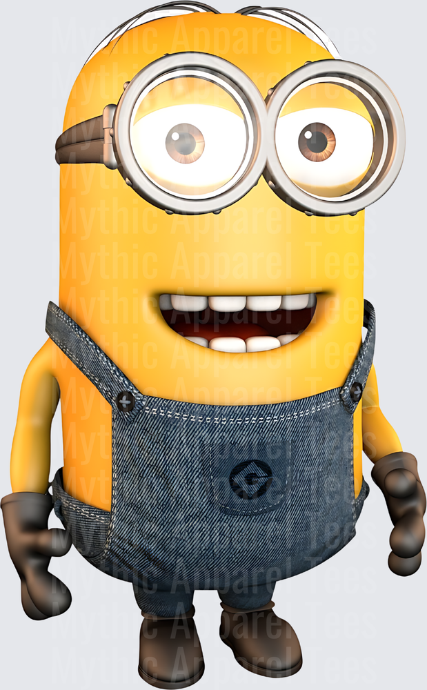 Minnions Two-Eyed Smiling Minion in Denim Overalls
