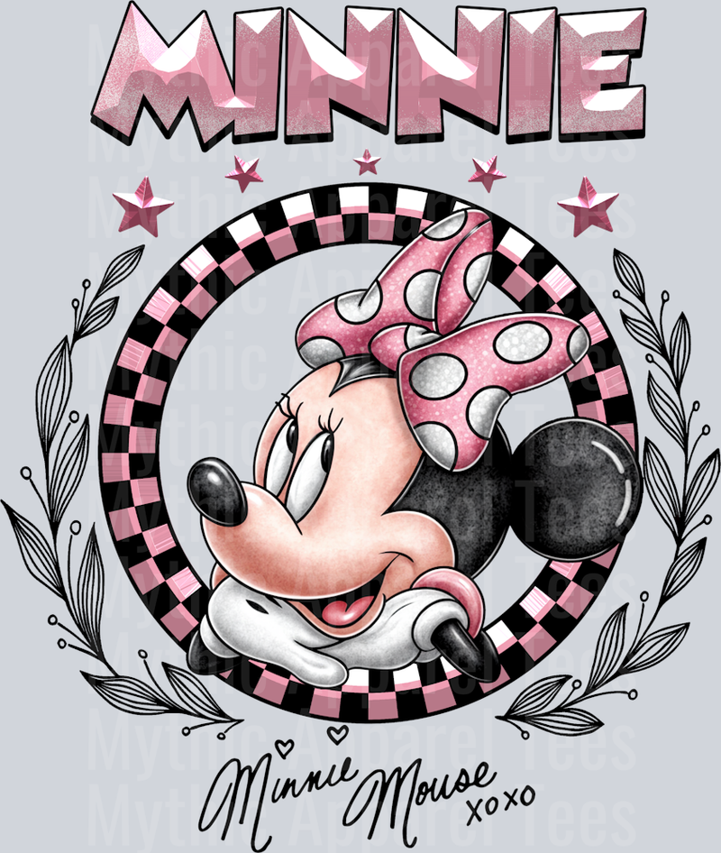 Minnie Disney Classic Portrait with Signature Disney Classic