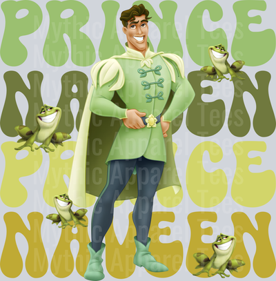 Prince Naveen DTF Disney Transfers