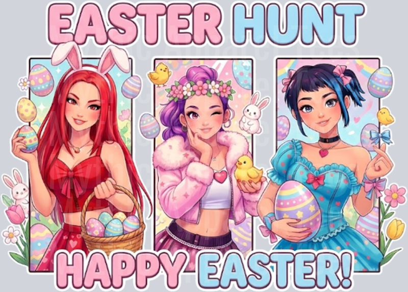 HunterX Kpop Demon Hunters Easter