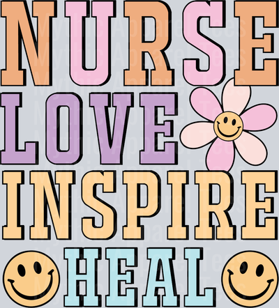 Nurse Love Inspire Heal