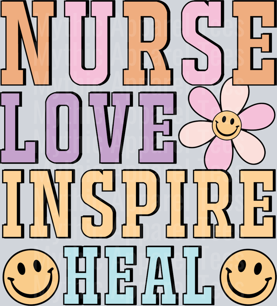 Nurse Love Inspire Heal