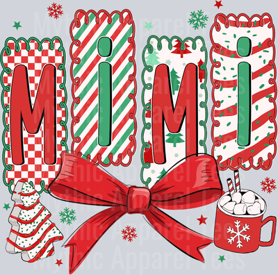 Coquette Christmas Mama Nana3