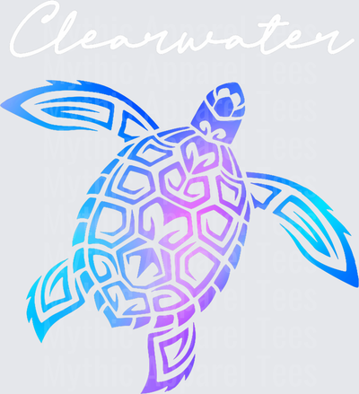 Clearwater Florida Sea Turtle Beach Vacation Souvenir T-Shirt for Men Women Kids