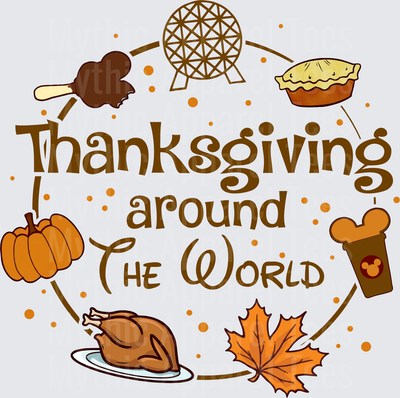 Disney Fall and Thanksgiving Around the World Epcot Holiday Food Circle