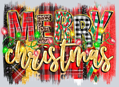 Merry Christmas Brushstroke