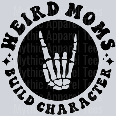 Weird Moms Build Character Pocket Design