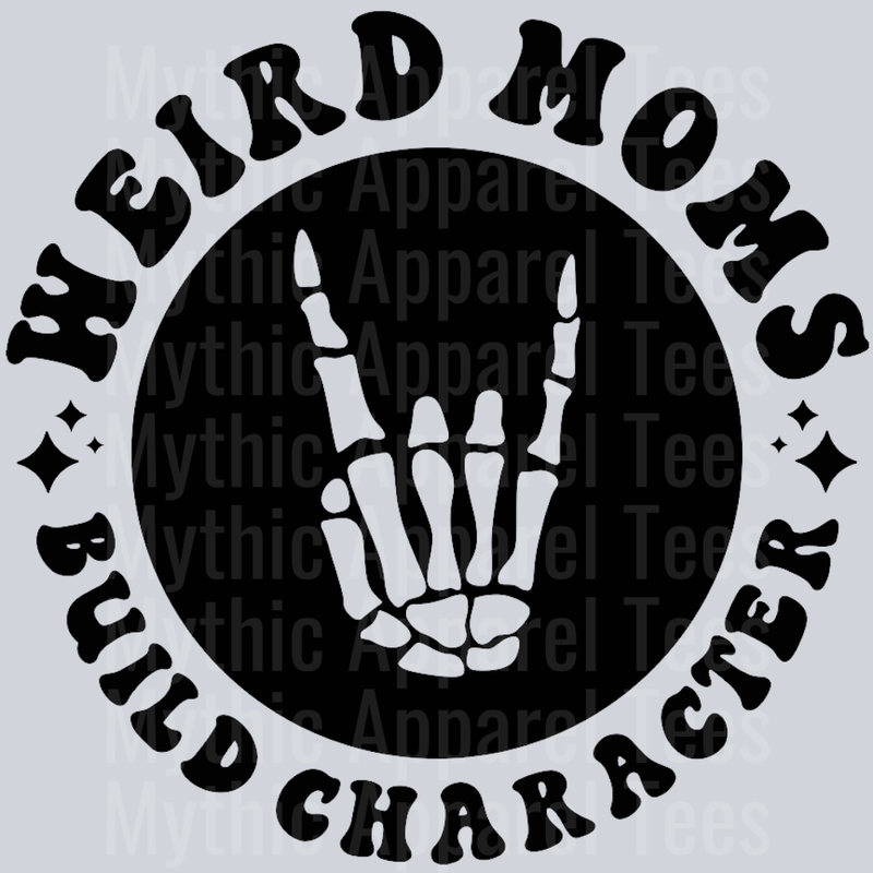 Weird Moms Build Character Pocket Design