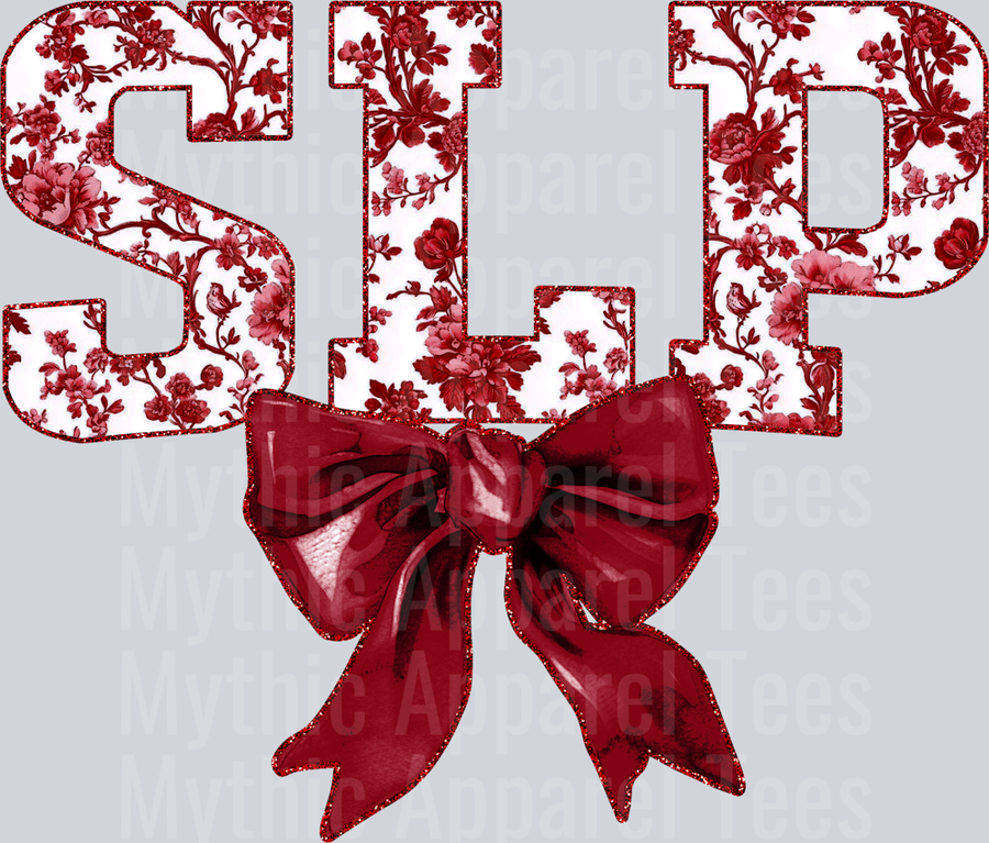 Maroon Toile SLP