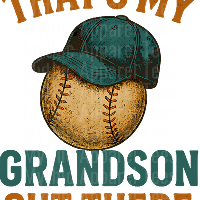 Grandma Grandpa Grandparents Baseball DTF Transfer