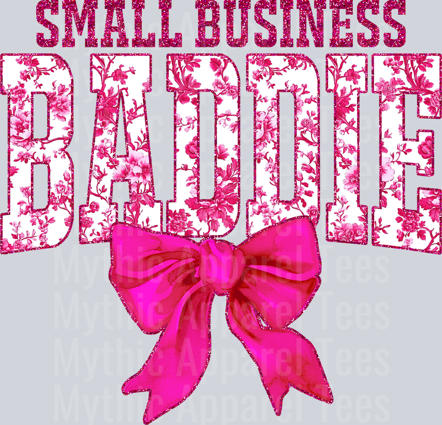 Pink Small Business Baddie