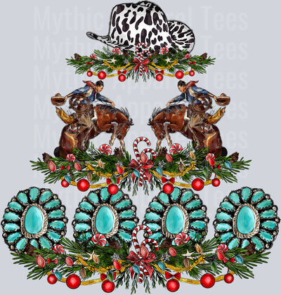 Western Cowboy Christmas Tree
