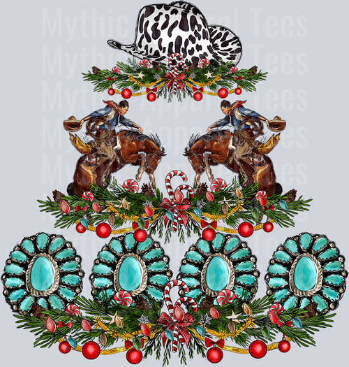 Western Cowboy Christmas Tree