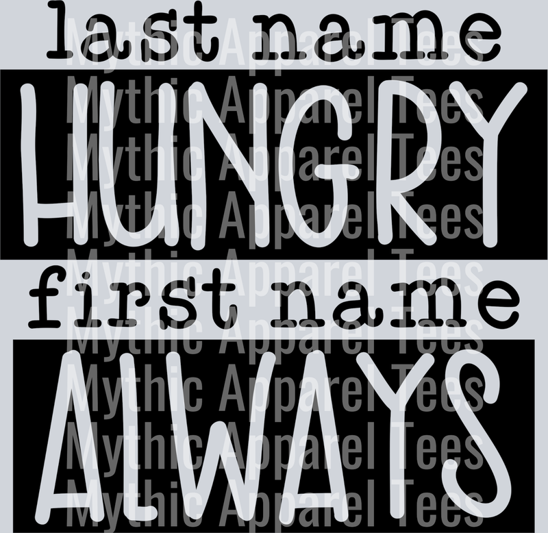 last name hungry first name always